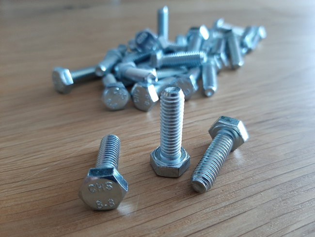 Preview: Sechskant Schrauben DIN 933 Inox A2